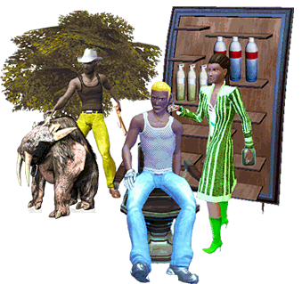 Professions on Planet Calypso